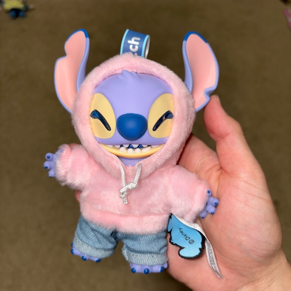 AUTHENTIC Miniso Disney Stitch GenZ Street Vinyl Plush Pendant - Aloha